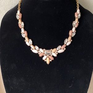 JCrew  Mixed gem statement necklace